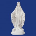 N.S das Graças barroca antiga  40cm