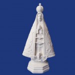 N.S Aparecida bordada base tridimencional 43 cm