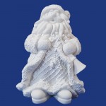 Papai Noel corneta 17cm