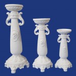 Colunas camaféu Cartiçal o Jogo 35cm