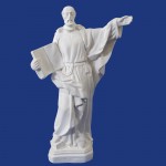 Inácio de Loiola braço aberto 30cm