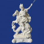 São Jorge barroco 40x22cm