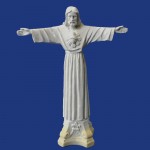Jesus braços abertos Rustico 30cm