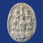 Medalhão Divino Pai Eterno17x12cm