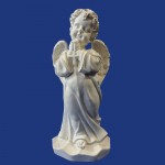 Anjo com Terço 25cm