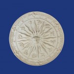 Bagua sol no centro 23x23cm