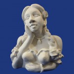 Namoradeira 2 Trança 30x21cm