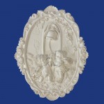 Anjo Sino placa 25x18cm