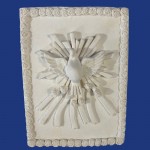 Divino Espirito Santo no Quadro 16x12cm