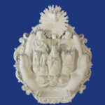 Divino Pai Eterno na Mão placa 33x26cm