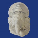 Cabeça de Ganesha 28x21cm