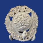 Placa Águia 22x22cm