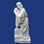 São José Carpinteiro e Menino Jesus Caixote - 30 cm