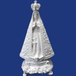 Nossa Senhora fina Aparecida Base Arabesco - 25 cm