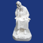 Padre Pio sentado 12cm