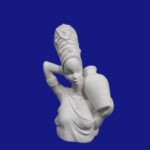 Busto Africana com pote 36cm